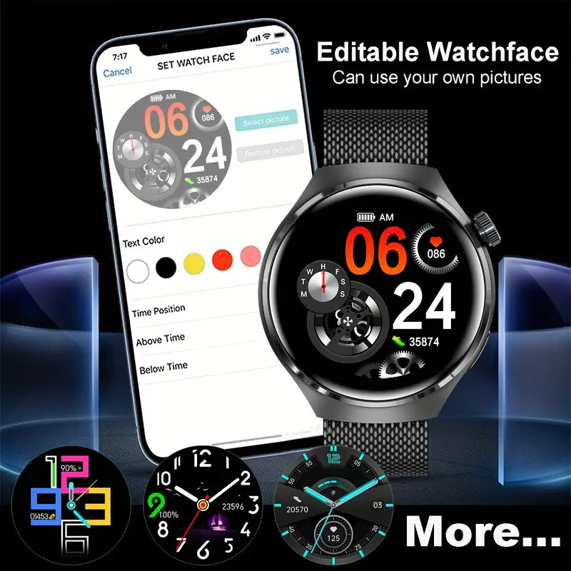 1.39-inch Men smart watch HD full touch screen [FREE-Click for details]