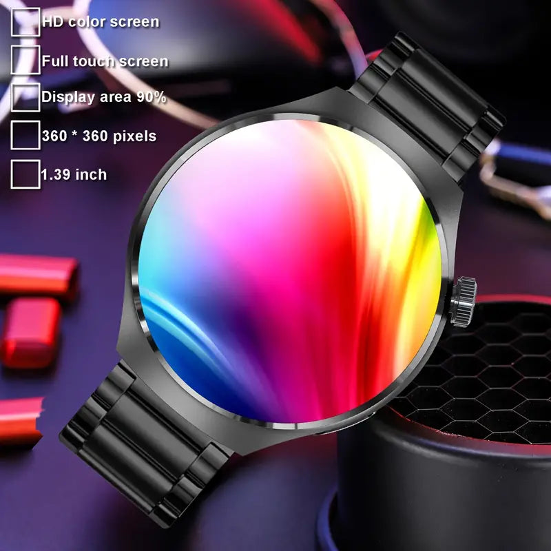 1.39-inch Men smart watch HD full touch screen [FREE-Click for details]