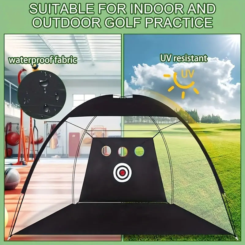 Golf Net, 10x7ft Golf Hitting Nets For Backyard Driving [FREE-Click for details]