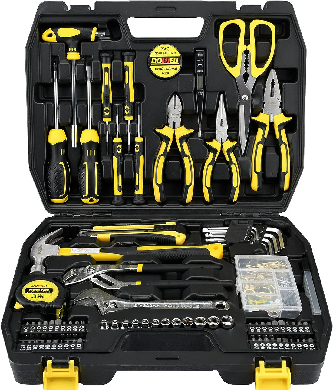 DOWELL Tool Kit Household Tool Set [FREE-Click for details]