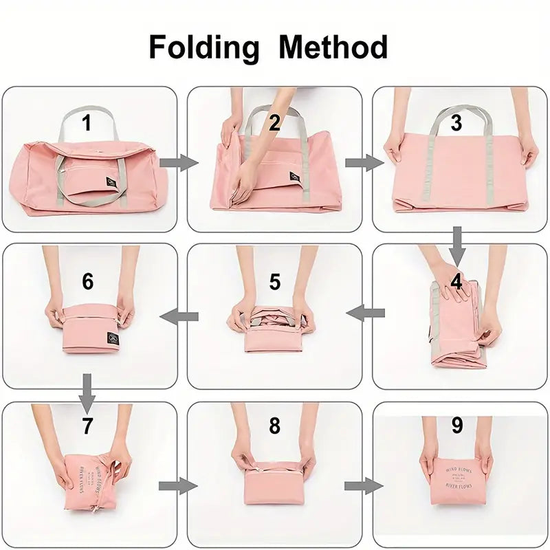 1pc Travel Storage Bag-Pink [FREE-Click for details]