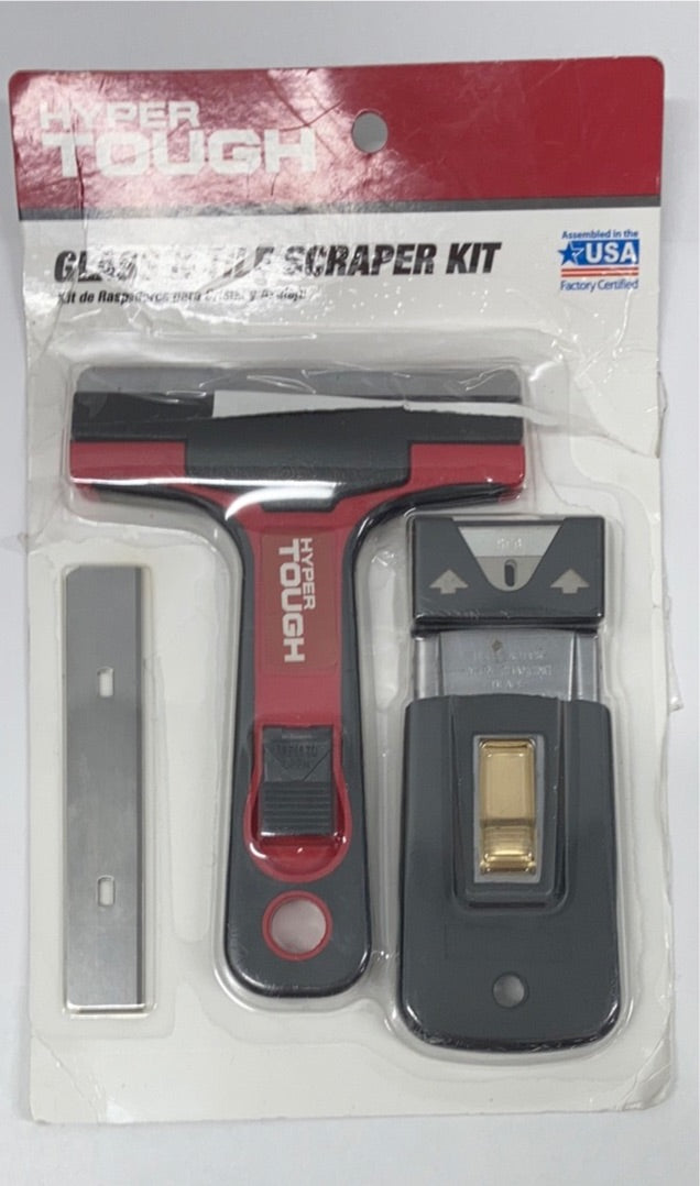 Glass and tile scrape kit