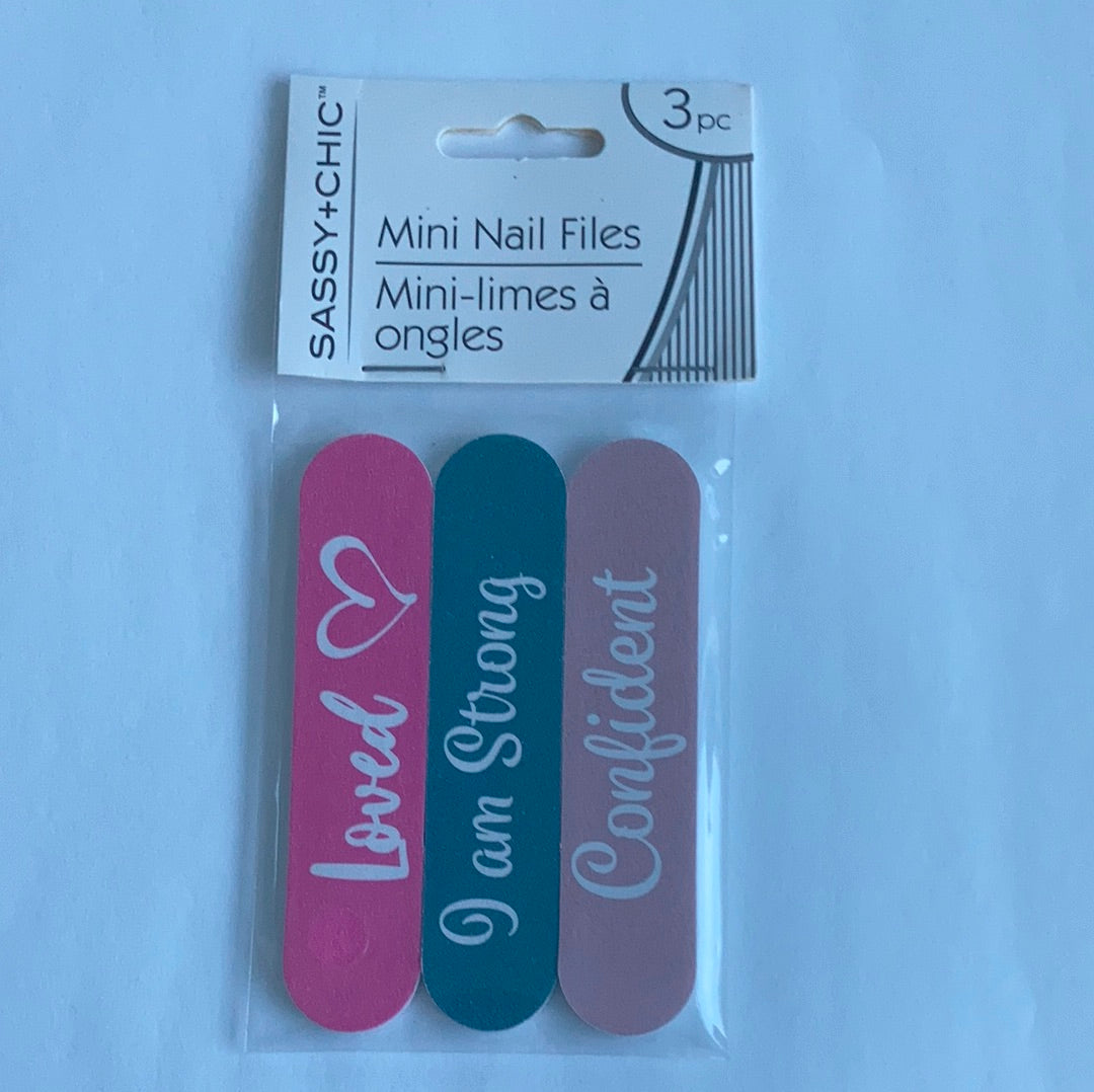 Mini nail files