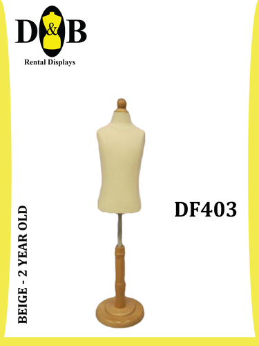 Dress Form (2 Year Old), Beige, Kid DF403